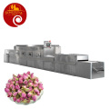 Jinan city Easy To Control Microwave Tunnel Osmanthus Tea Black Tea Dryer Herb Drying Machine Oven